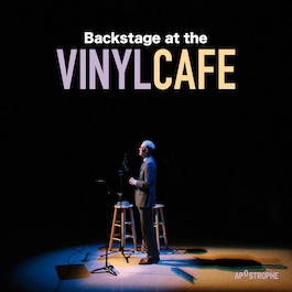 Backstage at the Vinyl Cafe